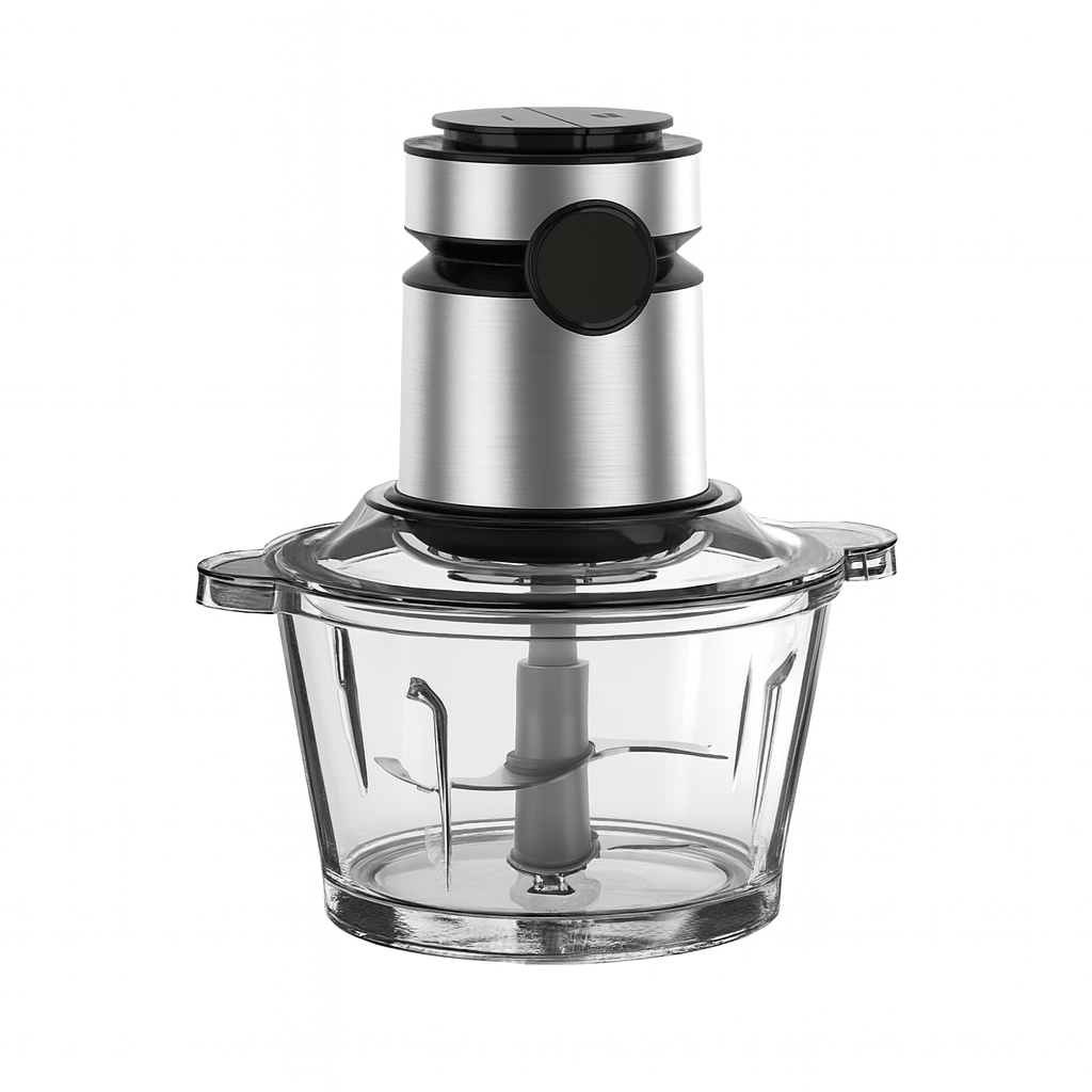 2 Speed 500W Food Processor - Meat Grinder & Vegetable Slicer