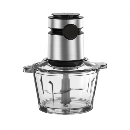 2 Speed 500W Food Processor - Meat Grinder & Vegetable Slicer