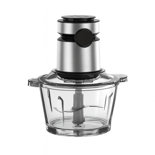 2 Speed 500W Food Processor - Meat Grinder & Vegetable Slicer