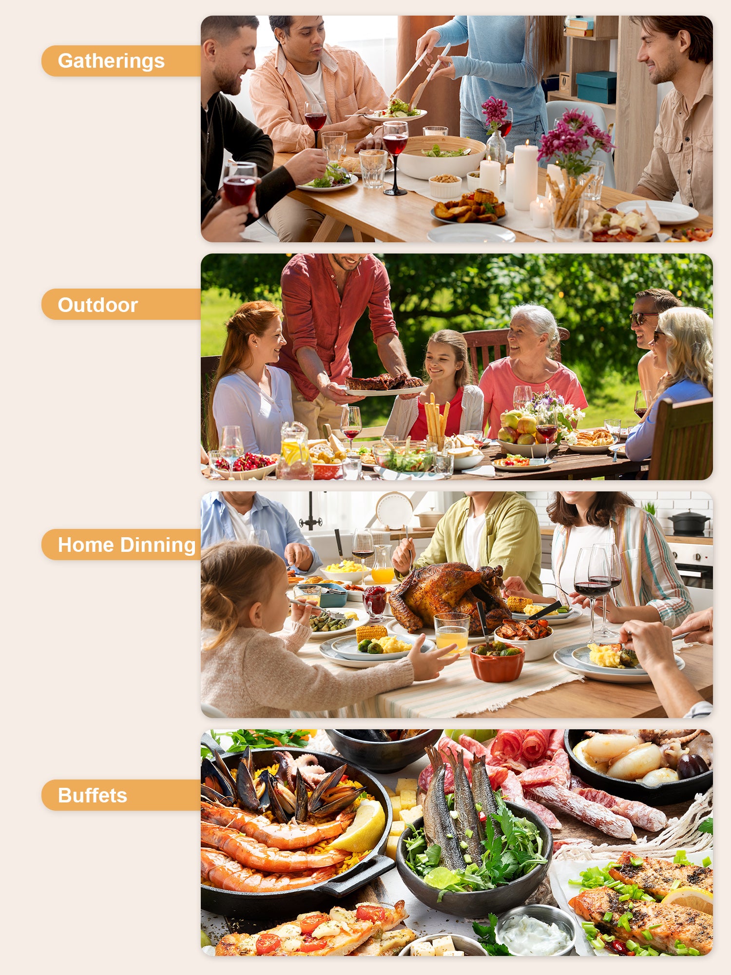 Electric Warming Tray - Rapid Heat, Portable & Rollable Design