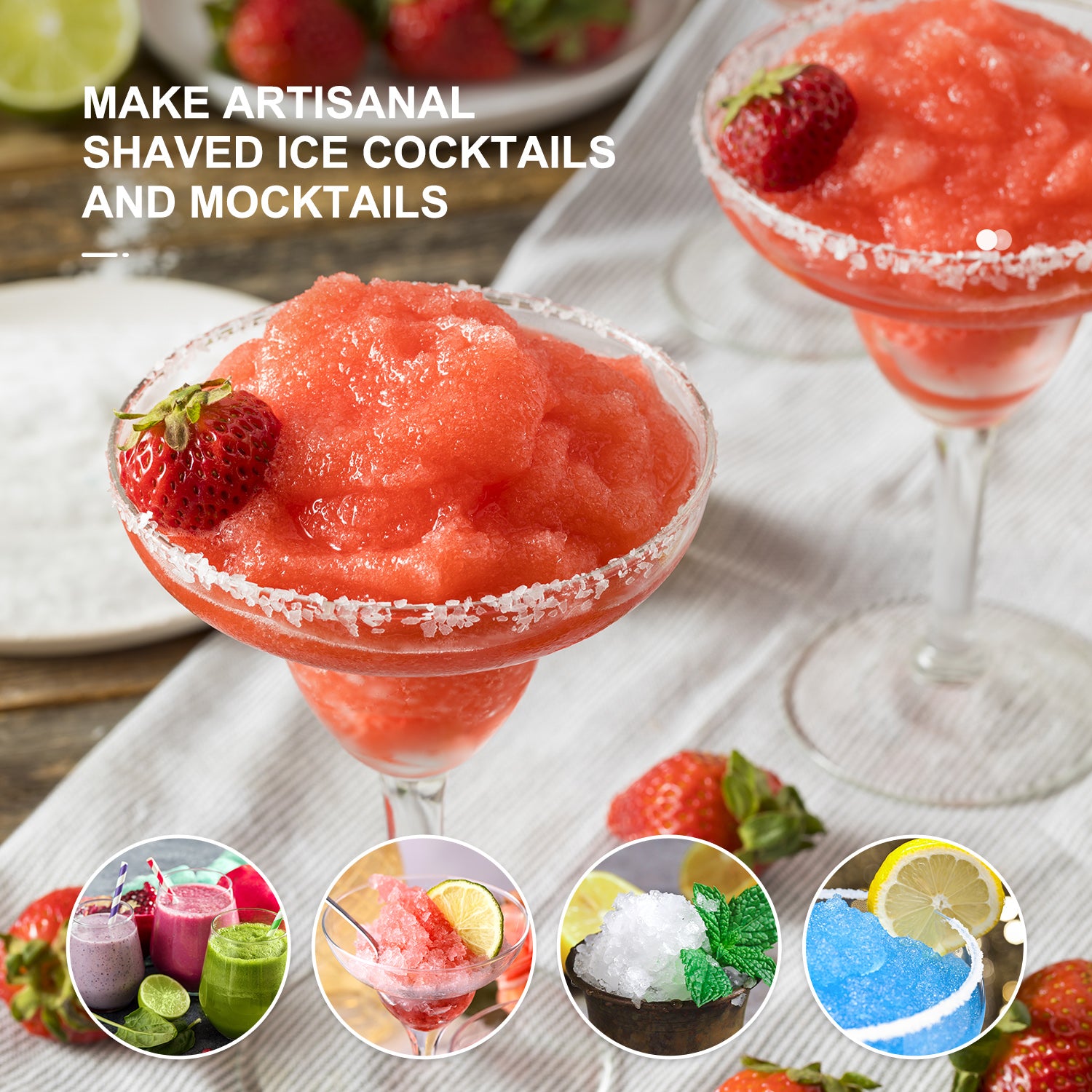 Shaved Ice Machine Snow Cone & Slushie Maker