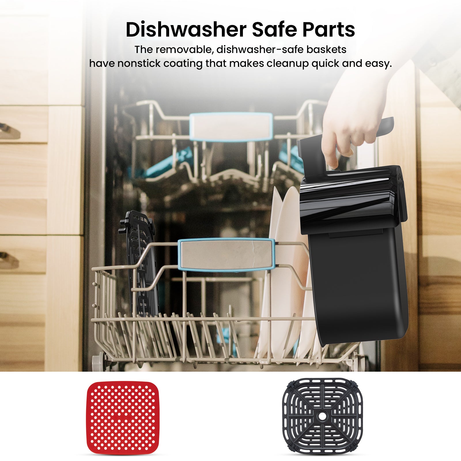 5QT Air Fryer Oven Combo - 10-in-1 Digital Touchscreen Cooker