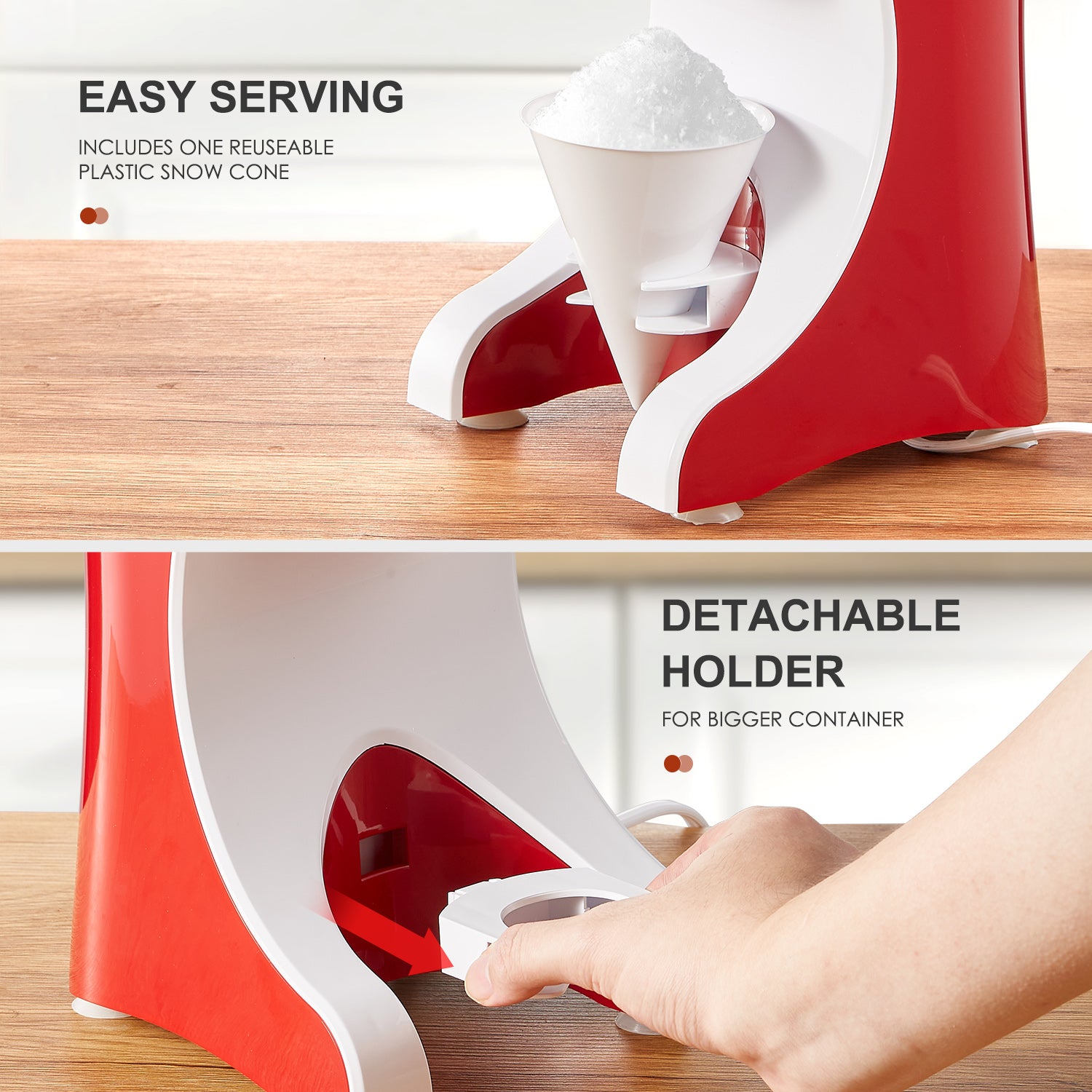 Shaved Ice Machine Snow Cone & Slushie Maker