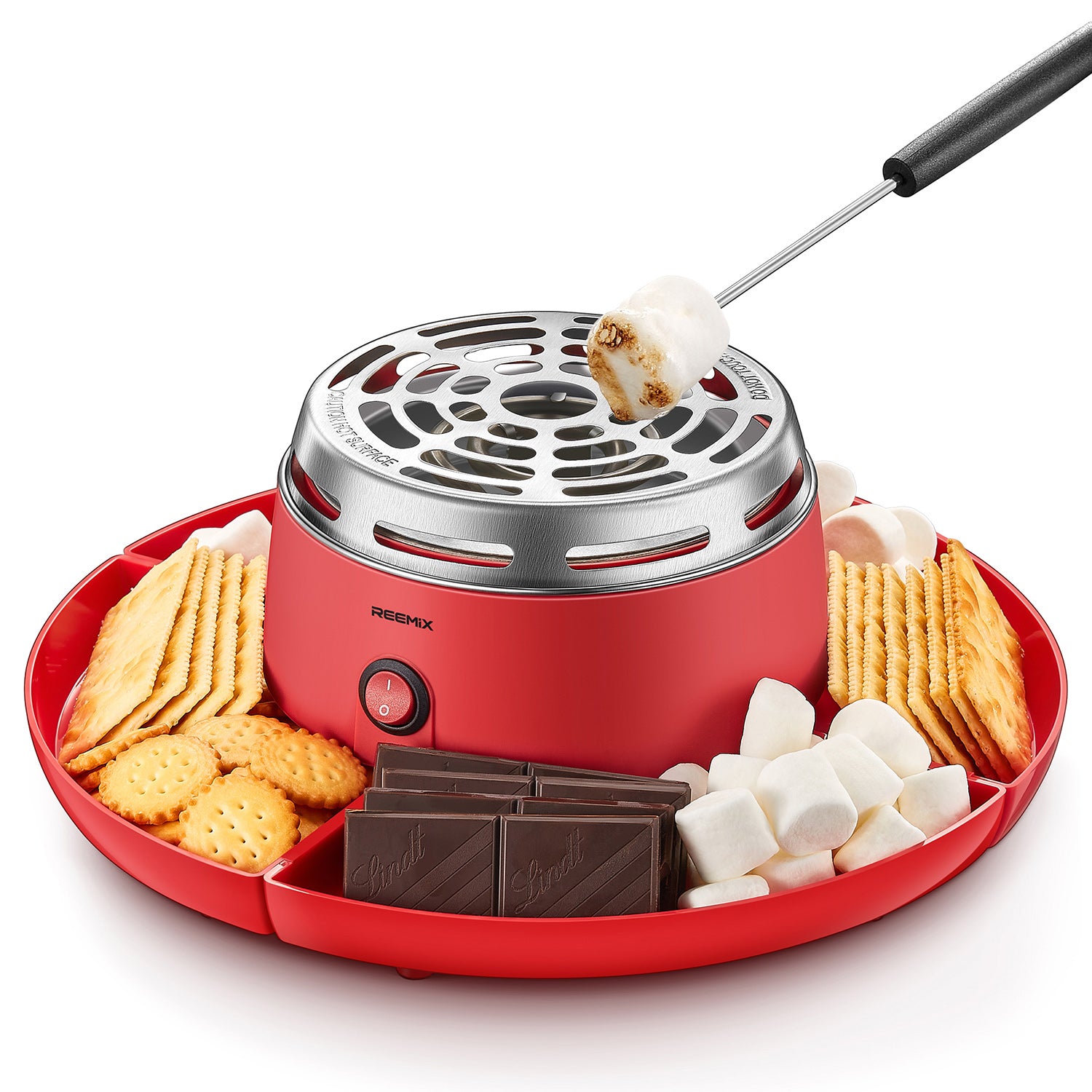 Indoor S'mores Kit - Flameless Roaster with Accessories