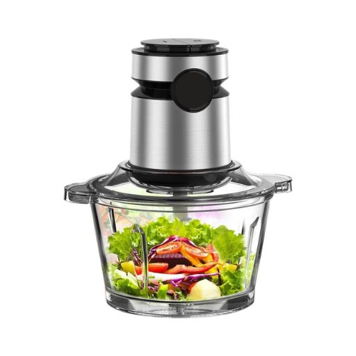 2 Speed 500W Food Processor - Meat Grinder & Vegetable Slicer